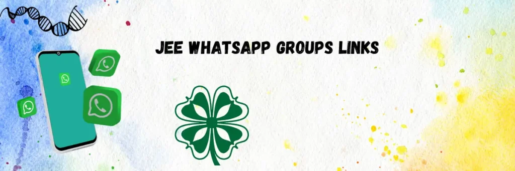 Active JEE WhatsApp Group Links