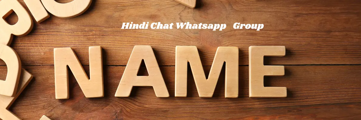 Hindi WhatsApp Group Name